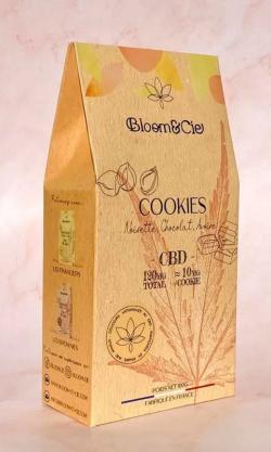 Cookies CBD - Noisette Chocolat Avoine - Bloom&Cie - 100g