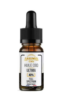 Huile 40% CBD ''ULTIMA'' - Greeneo - 10 ml