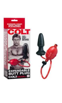 Colt Expandable Butt Plug - Noir