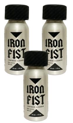 Pack Poppers Iron Fist x3 - flacon aluminium 30 ml