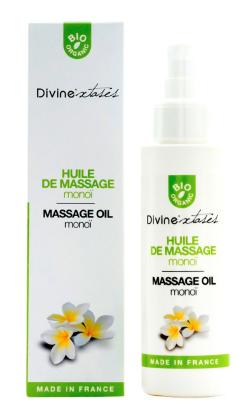 Huile de massage - Divinextases Bio - Monoï - 100 ml