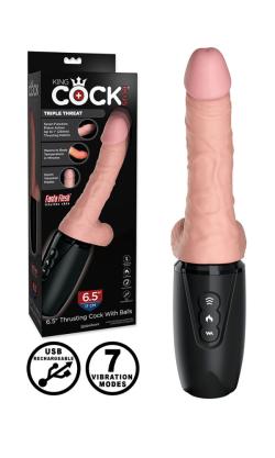 Gode Thrusting 6''5 - King Cock - Chair - Taille 6.5'' (16.5cm)