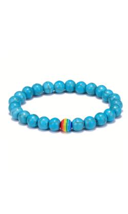 Bracelet Rainbow Perles - Turquoise