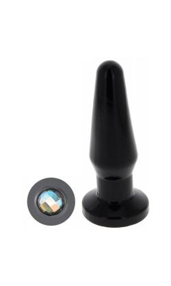 Butt Plug Diamond - Spoody Toy - Black - Medium