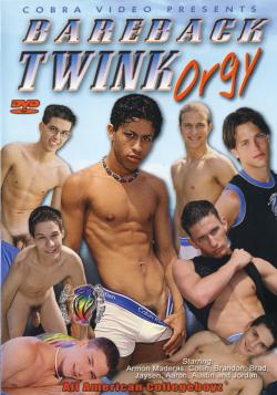 Bareback Twink Orgy - DVD Cobra