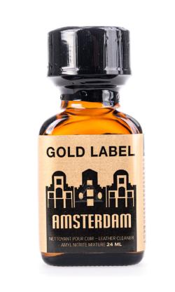 Poppers Amsterdam GOLD LABEL (Amyle) 24ml -  PwdFactory