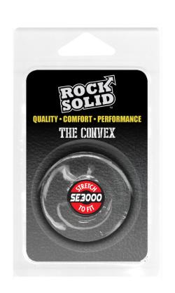 Anneau Silicone ''The Convex'' - Rock Solid Doc Johnson - Clear