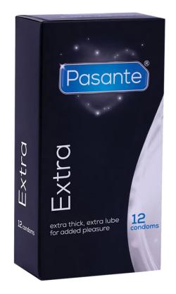Prservatifs Pasante Thick Lube ''Extra'' - x12