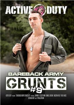 Bareback Army Grunts #9 - DVD Active Duty