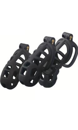 Cage chastet Rsine COBRA - Noir - Small