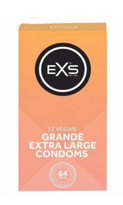 EXS Grande (64mm) XL Condoms - x12