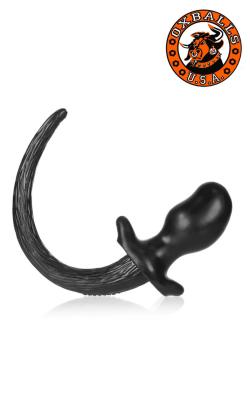 Plug Queue Puppy Tail BEAGLE Noir 9.5 x 5cm