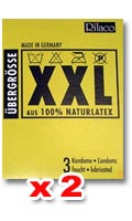 Prservatifs Rilaco XXL - 2 Boites x 3
