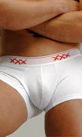 Boxer Triple XXX - Blanc - Taille XL