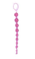 Oriental Jelly Butt Beads - Pink