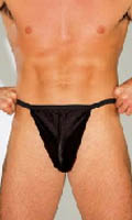 String Homme - Noir - Taille M/L