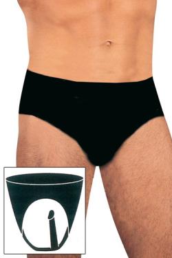 Slip Penis Anal - Black - Size M