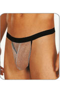 String Daring Filet - Silver - Size single