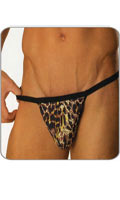String Daring Filet - Leopard - Size single