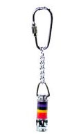 Rainbow Whistle Key Chain