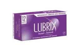 Prservatifs Lubrix Nervurs - x12