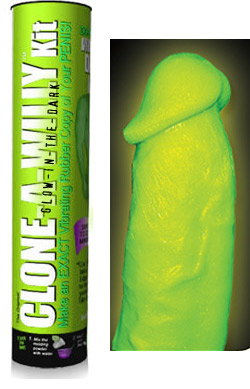Clone a willy Kit - Glow in the dark
