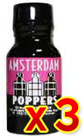 Poppers Amsterdam x 3