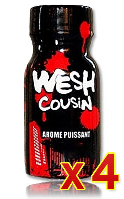 Poppers Wesh Cousin x 4