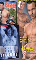 Manplay double pack : Size is Everything / Deeper Throat - DVD Titan Media