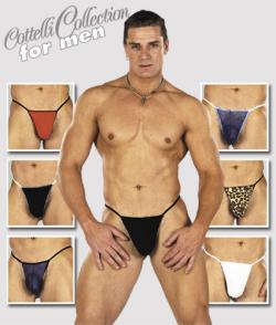 Lot de 7 strings CotteliCollection - Multicolor - Taille unique