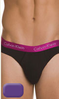 Slip Calvin Klein - Noir/Violet - Taille M