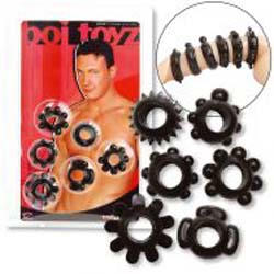 Boi Toyz - Jel Lee Cockring Collection, 6 items