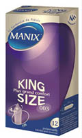 Prservatifs Manix King Size - x12