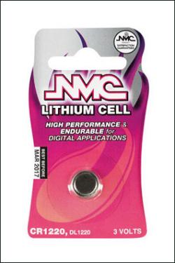 Pile bouton C1 CR1220 3.0V