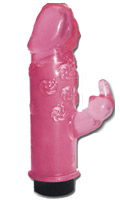Vibro Mini Rabbit Rose Vibrant