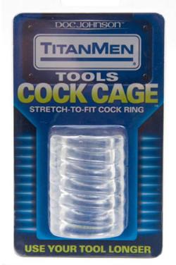 Cage stretch - TitanMen - Transparent
