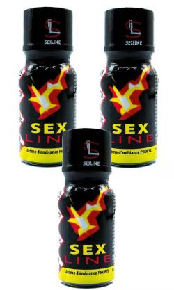 Poppers Sex line x 3