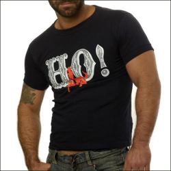 Tee-Shirt Ho ! - Bleu Fonc - Taille S