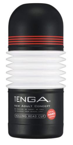 Rolling Head Cup (black) - Masturbateur Tenga