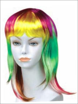 Perruque Fantaisie Fluo