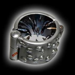 Cage de Chastet Mtal ''Kali Teeth'' - Taille M/L