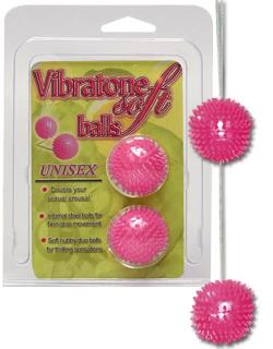 Duo Balls Soft (Vibratone) - Rose
