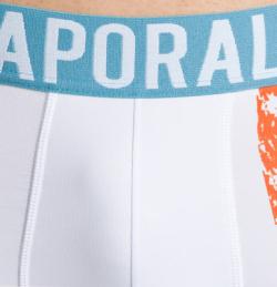 Boxer  Dragway - Kaporal 5 - Blanc/Turquoise - Taille L