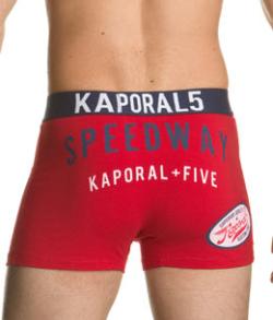 Boxer  First - Kaporal 5 - Red/Marine Blue - Size XL