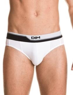 Slip Dynamix DIM - Blanc/Gris - Taille S
