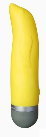 Vibro Kiss Dauphin - Jaune