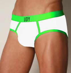 Slip Vitamina UDY - White/Green - Size L