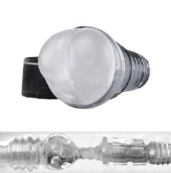 Fleshjack ICE Jack Ass (Crystal) - Clear