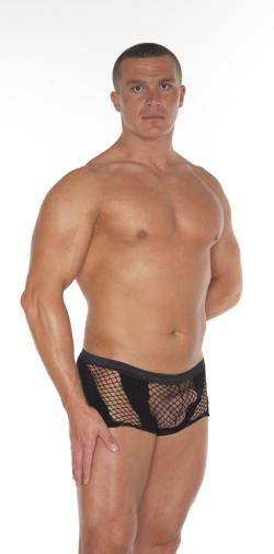 Shorty Filet - Black/Clear - Size M/L
