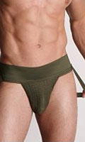 Activeman Jock Strap - Olive - Size L